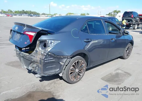 2016 Toyota Corolla S Plus from USA, damaged, VIN 2T1BURHE5GC571744